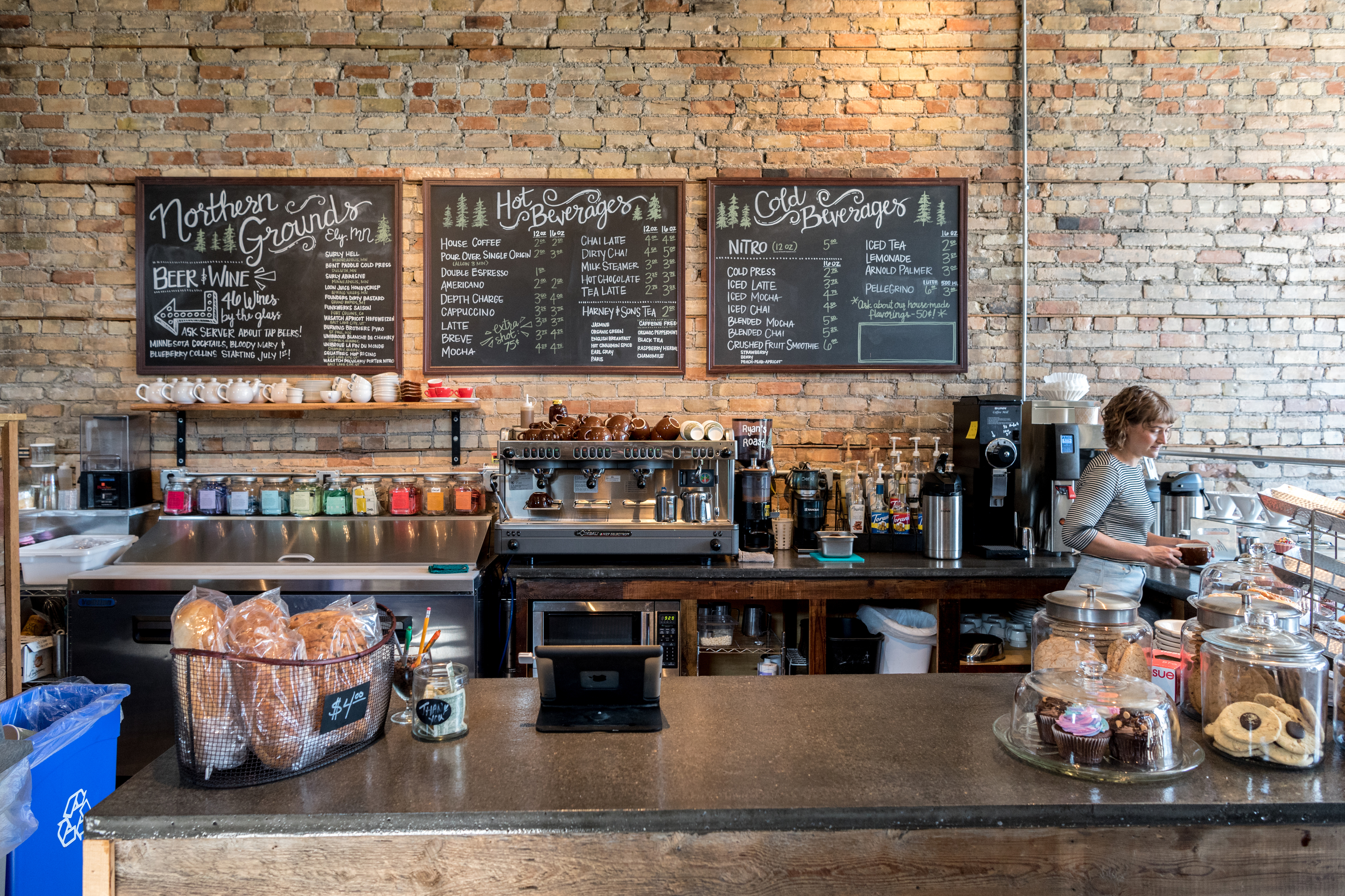 Northern Grounds Coffee Shop interior
