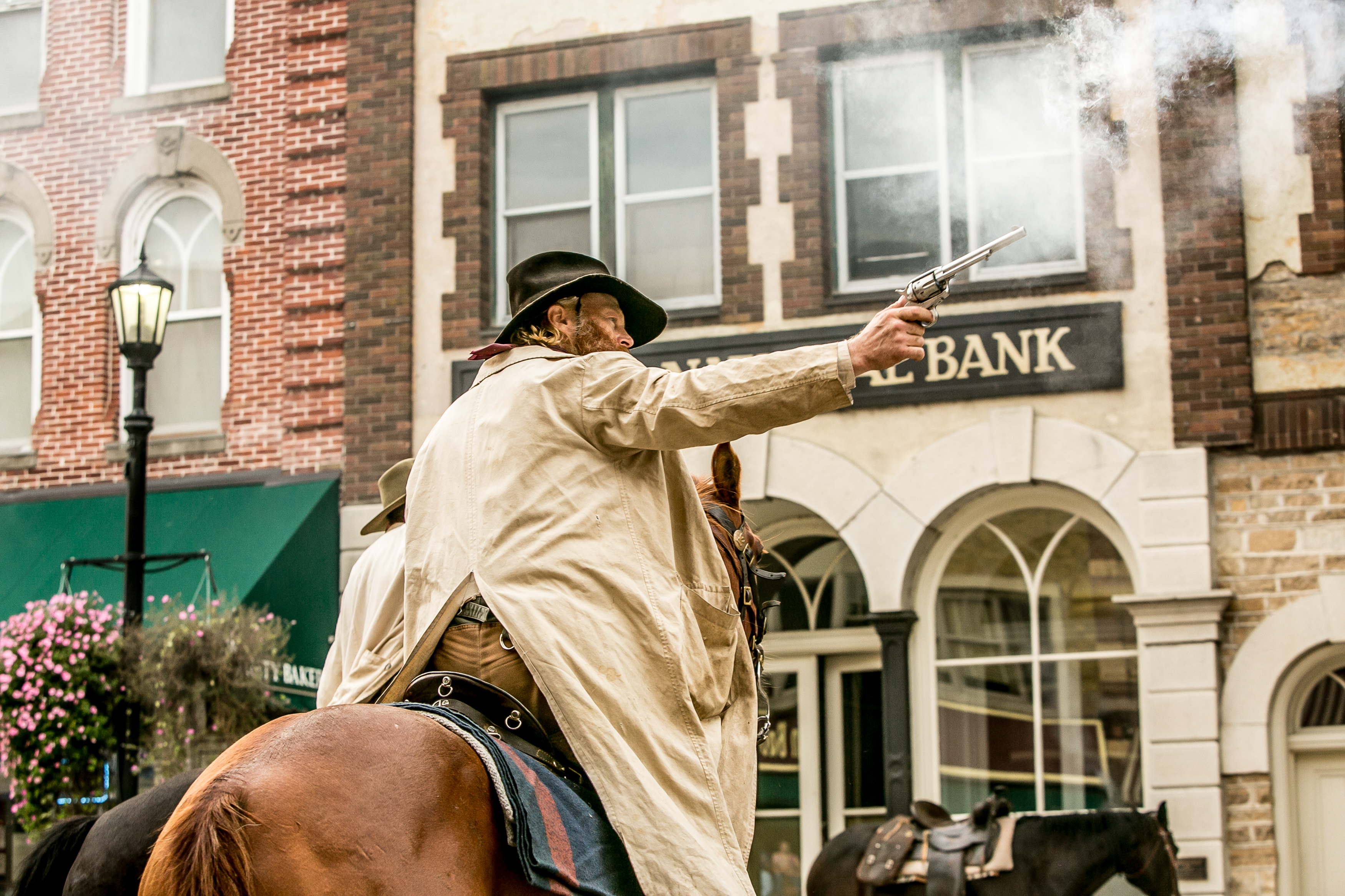 Reenactor at Defeat of Jesse James Days
