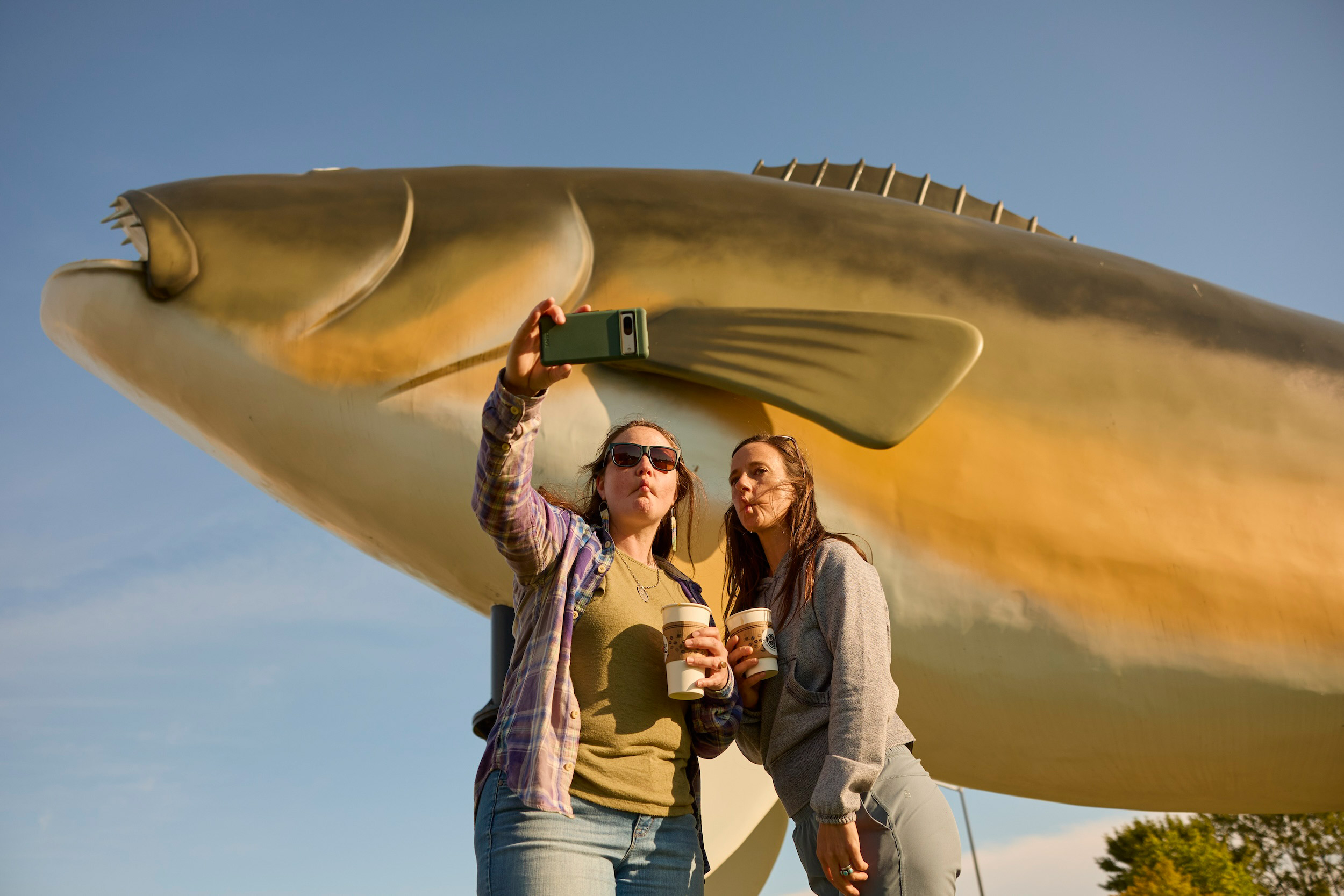 Willie the Walleye in Baudette