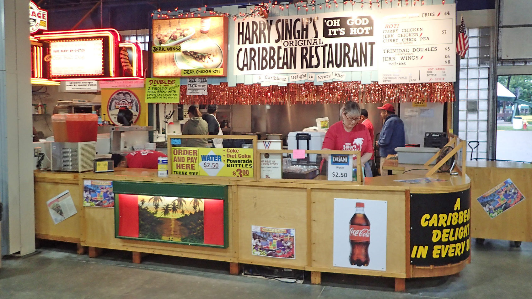 Harry Singh's Original Caribbean Restaurant at the Minnesota State Fair