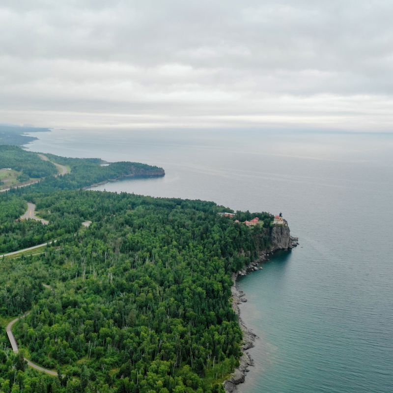 Aerial of the North Shore